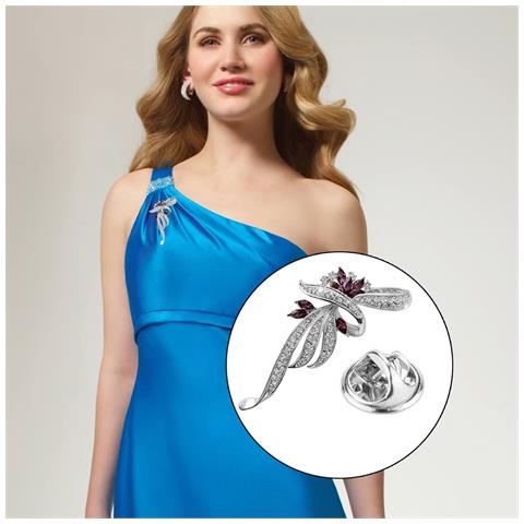 Spille Per Spille E Fermacravatta Fai Da Te (50 Pezzi) Silver - Foto 2