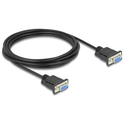 Cavo seriale RS-232 D-Sub9 femmina per femmina 3 m - Foto 1