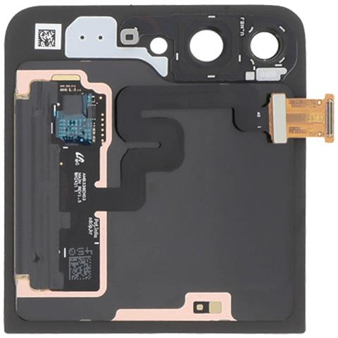 Vetro Posteriore Z Flip 6 Con Schermo Esterno Originale, Bianco - Foto 4