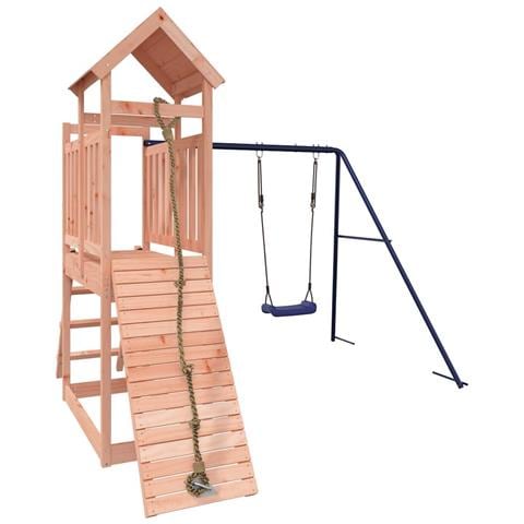 Set Da Gioco Da Esterno In Legno Massello Di Douglas - Foto 3