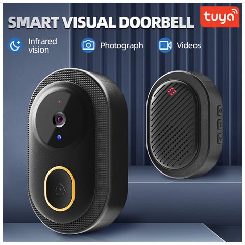 Sicurezza Domestica Avanzata: Videocitofono Wireless Intelligente K9 Black - Foto 2