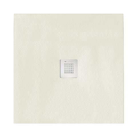 Piatto Doccia Quadrato 90x90 Cm Effetto Pietra Marmoresina Stone Quadrato Beige Francia - Foto 1
