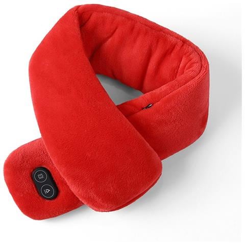 Scaldacollo Riscaldato Usb Con 3 Impostazioni Di Temperatura Red - Foto 1