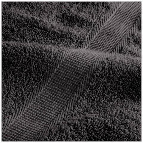 Asciugamani Premium SOLUND 4 pz Antracite 30x30 cm 600 g/m² - Foto 7