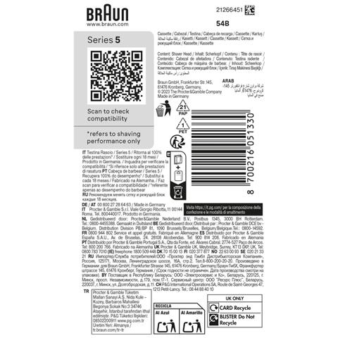 Series 5 54 B Testina per rasatura - Foto 2