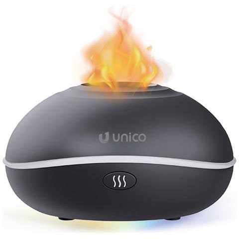 Umidificatore Diffusore Aromaterapia Flying Saucer 200ml Usb-c 7 Colori - Foto 1