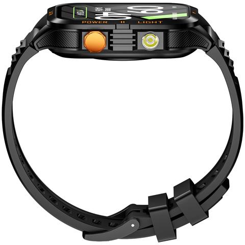 Smartwatch C68 Con Chiamata Bluetooth E Monitoraggio Della Salute Black+yellow - Foto 6