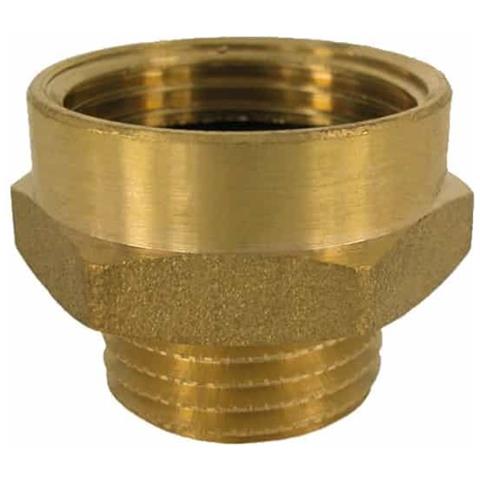 Raccordo Ottone Doppio Nipplo Riduzione 1 X 1/2 - Foto 1