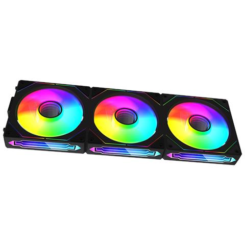 INFINITY Case per computer Ventilatore 12 cm Nero - Foto 6