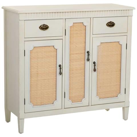 Credenza In Legno Bianco 95x36x88h - Foto 1