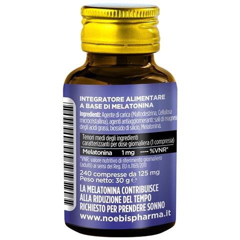 Melatonina 1 mg 245 Compresse - 1 mg per Compressa - Addormentamento e Sonno - Foto 2