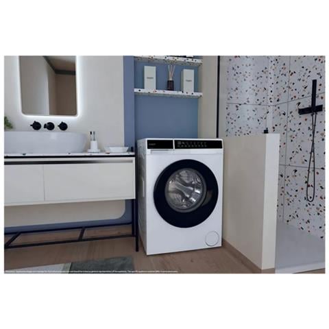 Lavatrice Carica Frontale 9 KG, 20% più efficente della classe A, 1200 giri, Bianco, Inverter, Fresh Vapor, EY 29B8-S - Foto 5