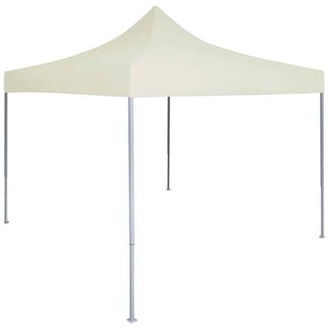 Tenda Party Crema 291 x 291 x 315 cm Tessuto Oxford - Foto 1