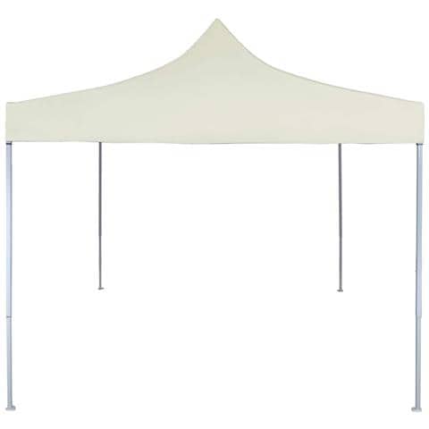 Tenda Party Crema 291 x 291 x 315 cm Tessuto Oxford - Foto 2