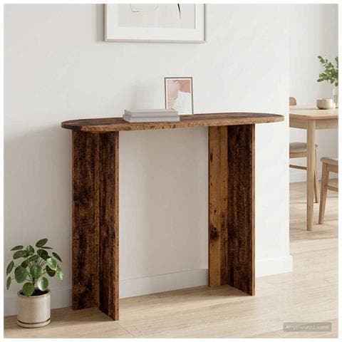Tavolo consolle Legno antico 100 x 39,5 x 75 cm - Foto 2