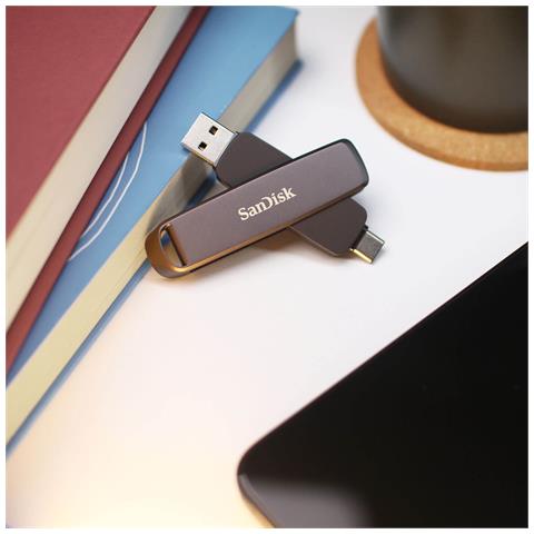 Extreme PRO unità flash USB 256 GB USB Type-C /USB Type-A 3.2 Gen 2 (3.1 Gen 2) Nero - Foto 2