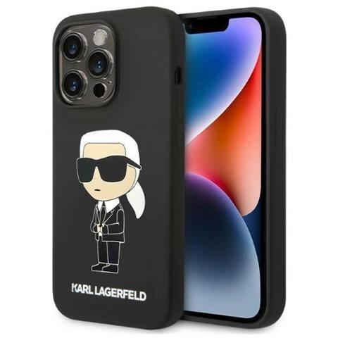 Custodia In Silicone Ikonik Magsafe Per Iphone 14 Pro - Nera - Foto 2