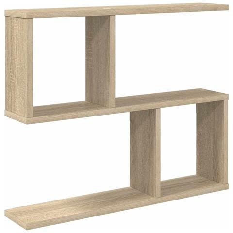 Scaffale da parete Rovere Sonoma 60 x 12 x 50,5 cm - Foto 1