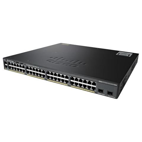 Catalyst 2960-X Switch 48 Porte Gigabit Ethernet 10/100/1000 + 2 Porte SFP Gestito Impilabile 1U - Foto 1