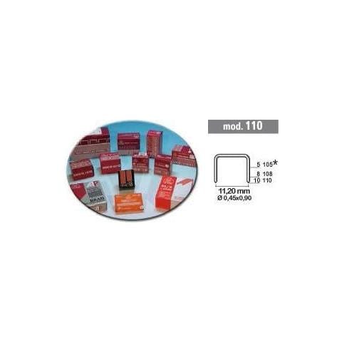 Punti metallici 108 Zincati Cf. 5000pz. - Foto 1