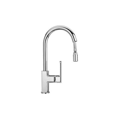 Miscelatore Lavello Monoforo Con Doccetta Estraibile Paini 86cr591 - Cromato Lucido - Foto 2