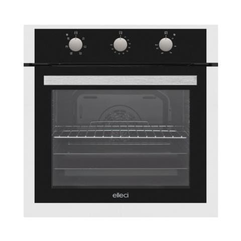 ELLECI - Forno Elettrico da Incasso Plano FGSP60268NS Capacità 73 L  Multifunzione Ventilato Colore G68 Bianco - ePRICE