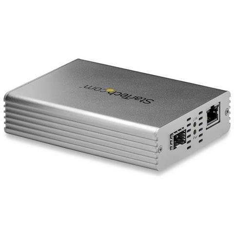 Convertitore Media in Fibra da 10Gb Ethernet con Slot SFP+ aperto - Convertitore da Fibra Ottica a Rame - Foto 2