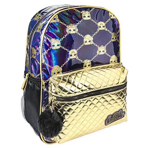 Mochila Casual Moda Lol Zaino, 40 Cm, Oro (dorado) - Foto 1