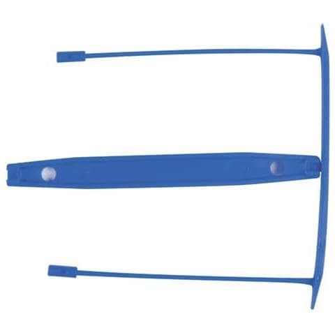 Clip Fermafogli Blu Passo 8 Cm Conf. 100 Pezzi - Kf02282 - Foto 1