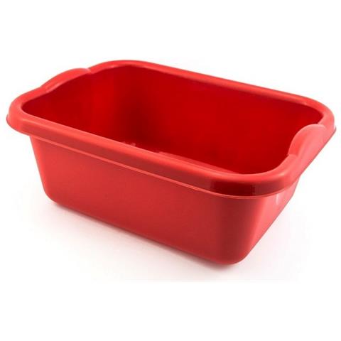 Bacinella Rettang. 14lt Rosso Bf00868 - Foto 1