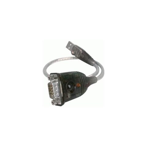 USB to Serial RS-232 Adapter RS-232 USB Grigio cavo di interfaccia e adattatore - Foto 2