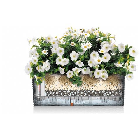 Fioriera Balconera Color 50 ALL-IN-ONE Ardesia 15673 - Foto 2