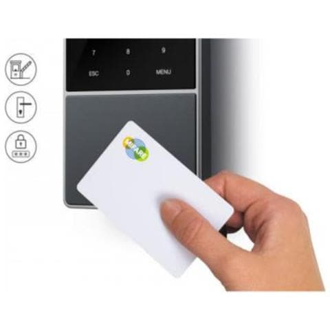 Macchina per Scheda Temporale Smart card TFT WiFi /Ethernet LAN Colore Nero - Foto 2