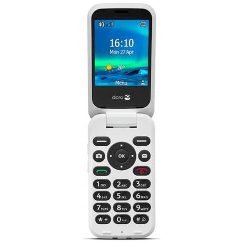 Doro 6820 7,11 Mm (0.28"") 117 G Nero Telefono Per Anziani - Foto 1