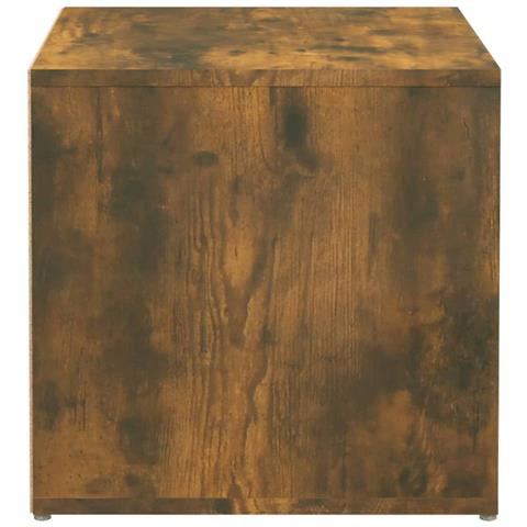 Cassetto Contenitore Rovere Fumo 40,5x40x40cm Legno Multistrato - Foto 8