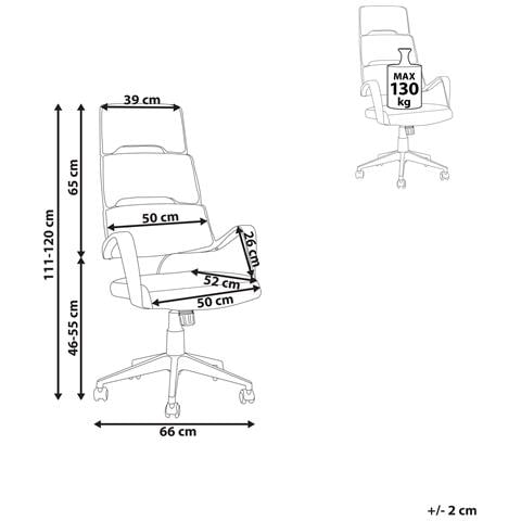 Sedia Da Ufficio Grandiose Blu - Foto 2