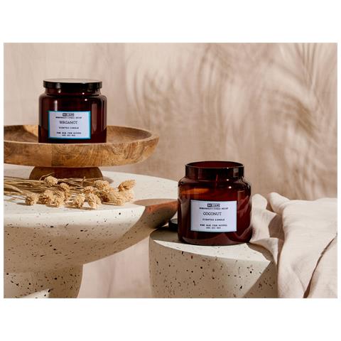 Set Di 2 Candele Profumate Absolute Alchemy Cera Di Soia Note Fresche - Foto 1