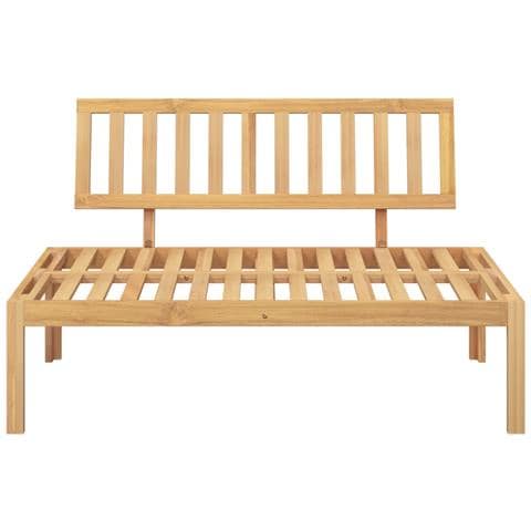 Divano Centrale Da Giardino Pallet In Legno Massello Di Acacia - Foto 3