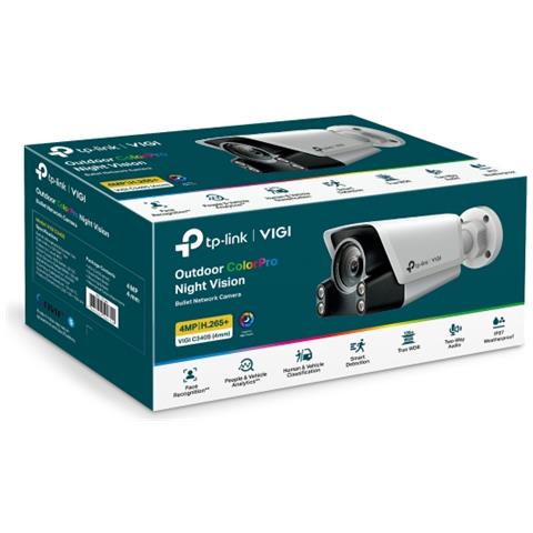 VIGI C340S Capocorda Telecamera di sicurezza IP Esterno 2688 x 1520 Pixel Parete - Foto 2