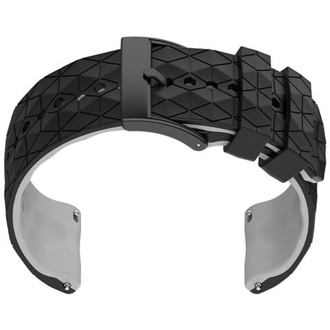 Cinturino In Silicone Per Suunto 9 E 7 Black+grey - Foto 2