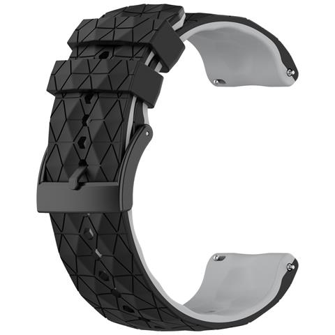 Cinturino In Silicone Per Suunto 9 E 7 Black+grey - Foto 3