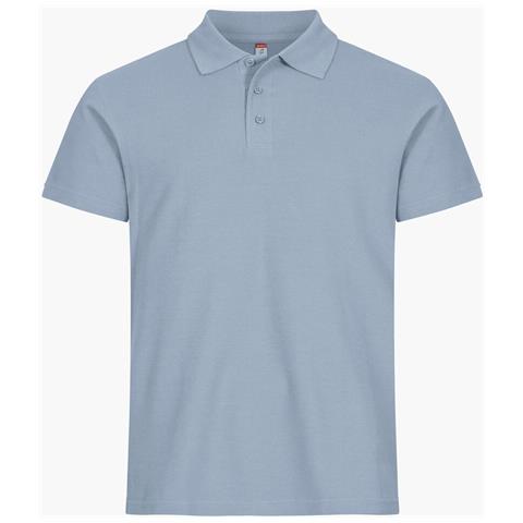 Basic Polo Azzurro Past 3xl - Foto 1