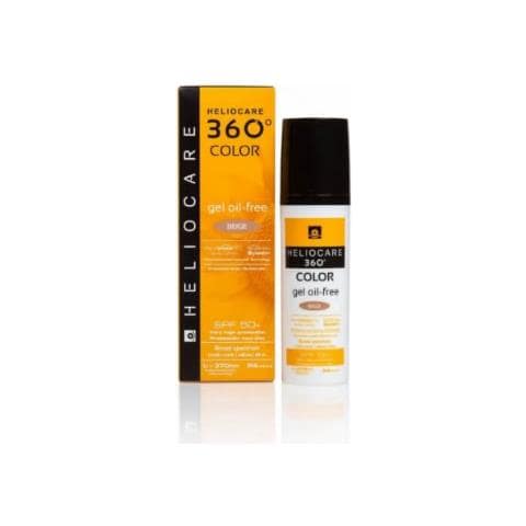Heliocare 360âº Color Gel Oil-free Spf50 Beige 50ml - Foto 1