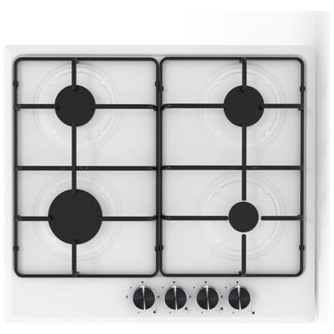 Samet Piano Cottura Gas 4 Fuochi Bianco Circe - Foto 1