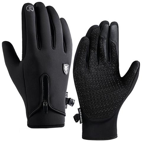 Guanti Touchscreen Neri - | Antivento E Resistenti All'acqua  Xl - Foto 1