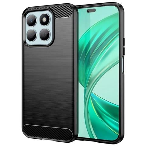 Custodia B-case Tpu Silicone Cover Case Per Honor X8b Carbon Metal Black - Foto 1