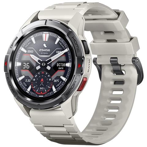Orologio Connesso Gs Active Bluetooth 5.3 5atm Con Chip Gnss, Bianco - Foto 1