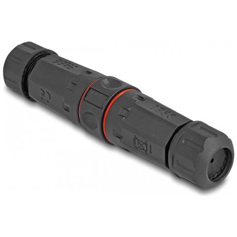 Connettore per cavo in fibra ottica LC Duplex femmina per LC Duplex femmina OM3 impermeabile - Foto 1