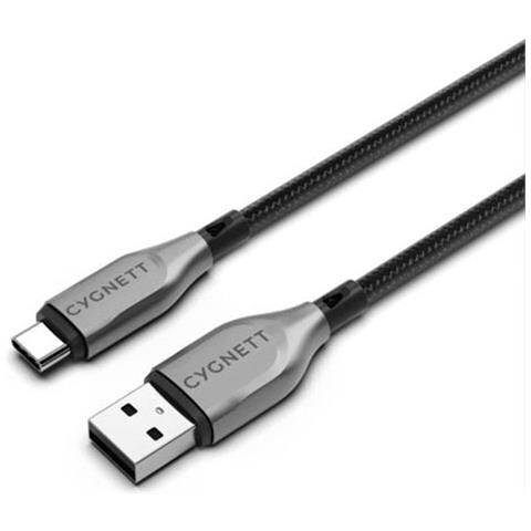 Cavo Di Sincronizzazione Da Usb-c A Usb-a Seriale Blindato Da 60w E 480 Mbps 1m, Nero - Foto 1