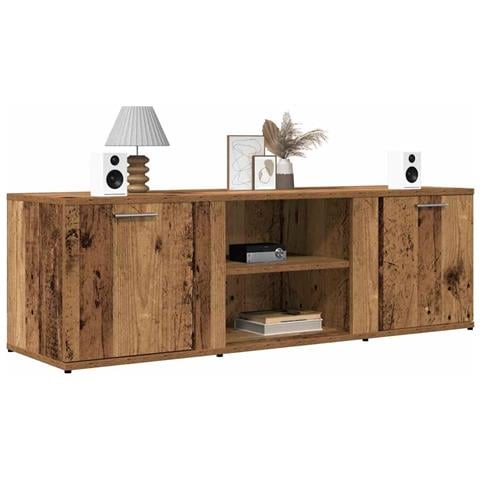 Mobile Porta Tv Legno Antico 120x34x37 Cm In Legno Multistrato - Foto 1